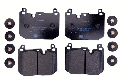 HELLA Brake pad set - T2479 - for e.g. MINI 8DB355025-621