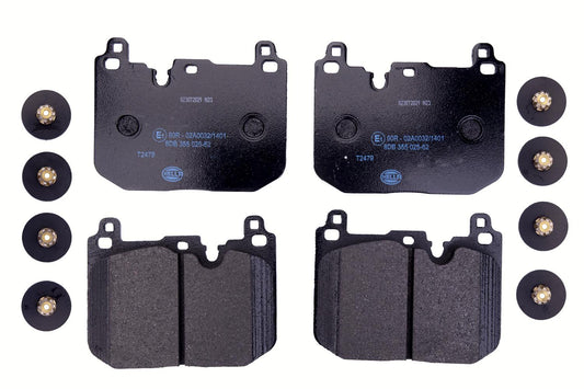 HELLA Brake pad set - T2479 - for e.g. MINI 8DB355025-621