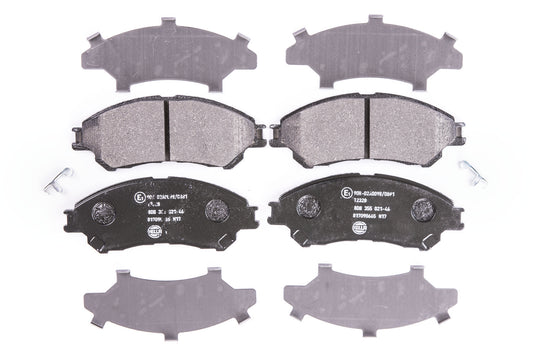 HELLA Brake pad set - T2328 - for e.g. SUZUKI 8DB355021-461