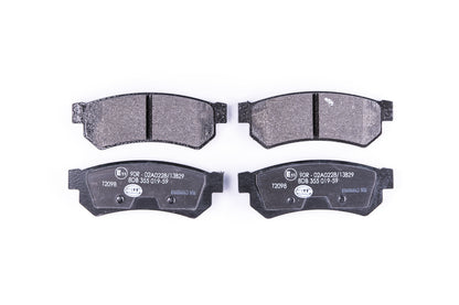 HELLA Brake pad set - T2098 - for e.g. CHEVROLET / DAEWOO 8DB355019-591