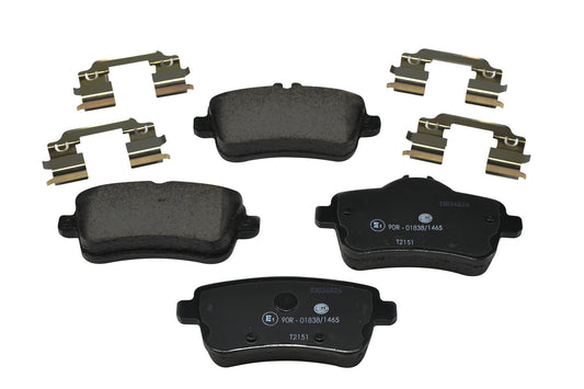 HELLA Brake pad set - T2151 - for e.g. BRABUS / MERCEDES-BENZ 8DB355019-741