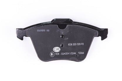HELLA Brake pad set - T2266 - for e.g. JAGUAR 8DB355020-921