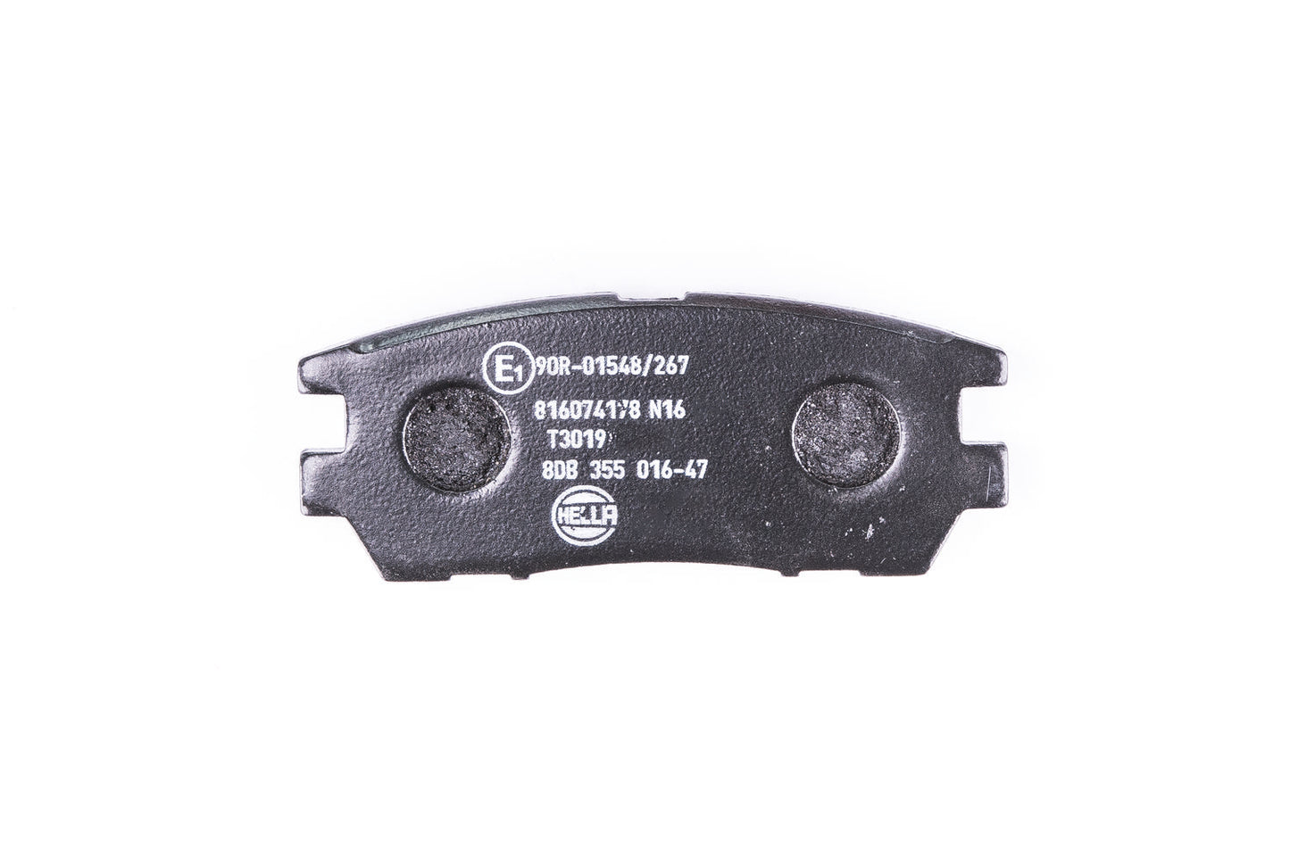 HELLA Brake pad set - T3019 - for e.g. MITSUBISHI 8DB355016-471
