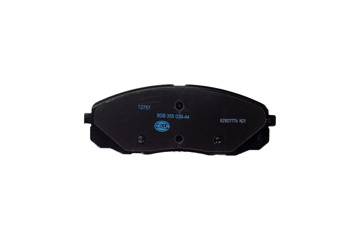HELLA Brake pad set - T2757 - for e.g. KIA 8DB355039-441
