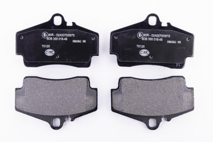 HELLA Brake pad set - T5125 - for e.g. PORSCHE 8DB355018-481