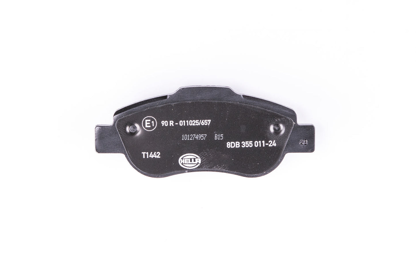 HELLA Brake pad set - T1442 - for e.g. FIAT 8DB355011-241