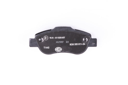 HELLA Brake pad set - T1442 - for e.g. FIAT 8DB355011-241