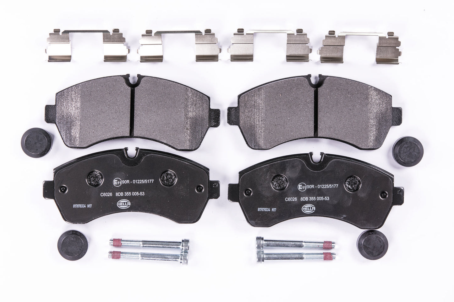 HELLA Brake pad set - C6026 - for e.g. MERCEDES-BENZ / VOLKSWAGEN 8DB355005-531