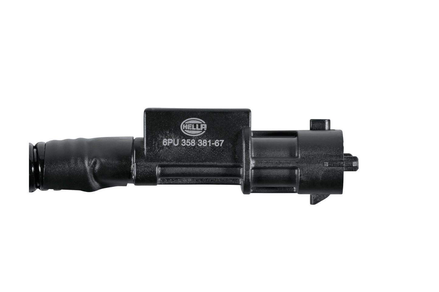 HELLA Sensor, crankshaft pulse - 12V - 2-pin connector 6PU358381-671