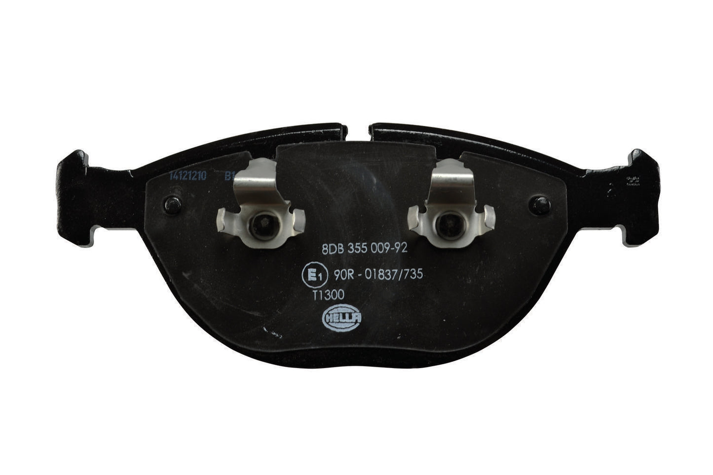 HELLA Brake pad set - T1300 - for e.g. BMW 8DB355009-921