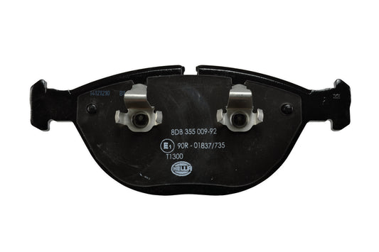 HELLA Brake pad set - T1300 - for e.g. BMW 8DB355009-921