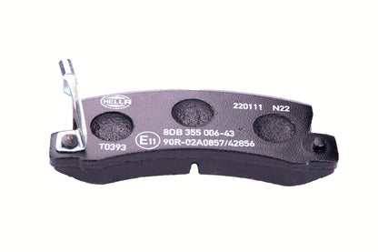 HELLA Brake pad set - T0393 - for e.g. HOLDEN / LEXUS / TOYOTA 8DB355006-431