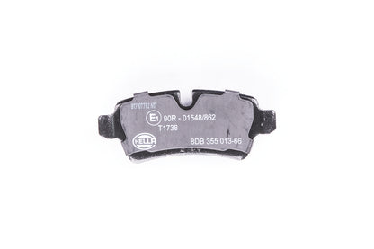 HELLA Brake pad set - T1738 - for e.g. MINI 8DB355013-661