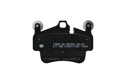 HELLA Brake pad set - T1635 - for e.g. PORSCHE 8DB355012-721