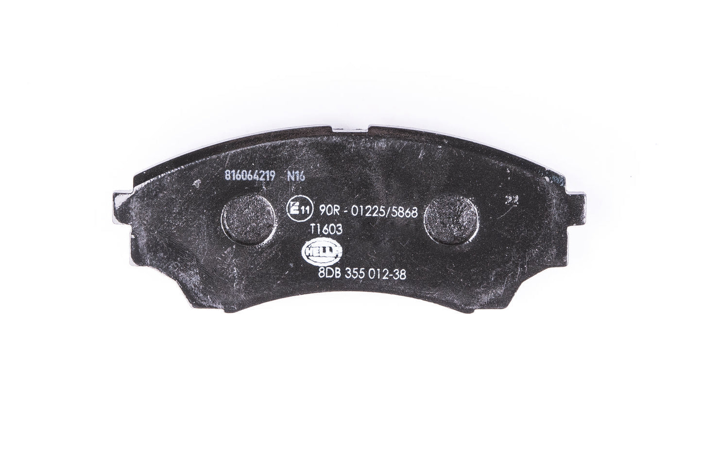 HELLA Brake pad set - T1603 - for e.g. FORD / MAZDA 8DB355012-381