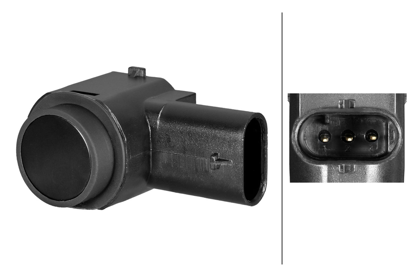 HELLA Sensor, park distance control - 3-pin connector - Fitting 6PX358270-821