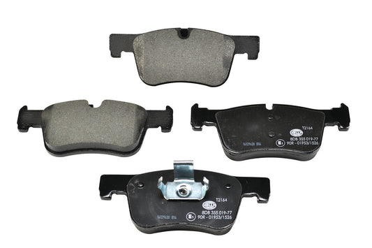 HELLA Brake pad set - T2164 - for e.g. BMW 8DB355019-771