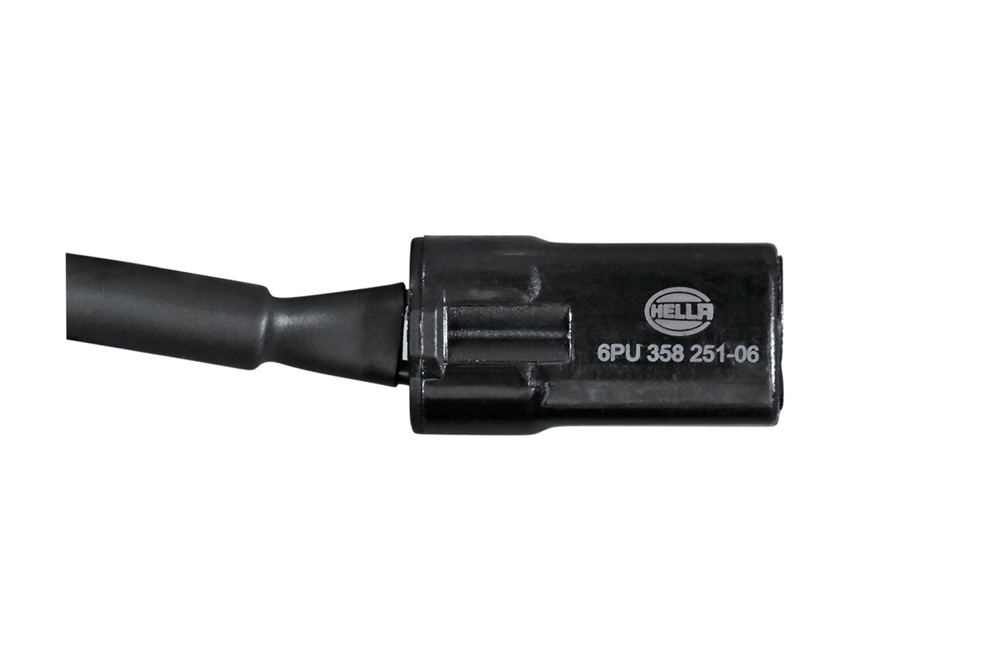 HELLA Sensor, wheel speed - 2-pin connector - Front Axle 6PU358251-061