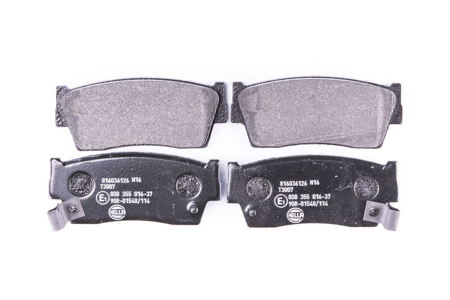 HELLA Brake pad set - T3007 - for e.g. SUZUKI 8DB355016-371