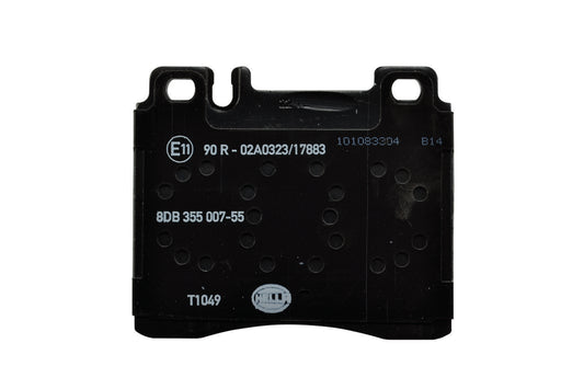 HELLA Brake pad set - T1049 - for e.g. MERCEDES-BENZ 8DB355007-551