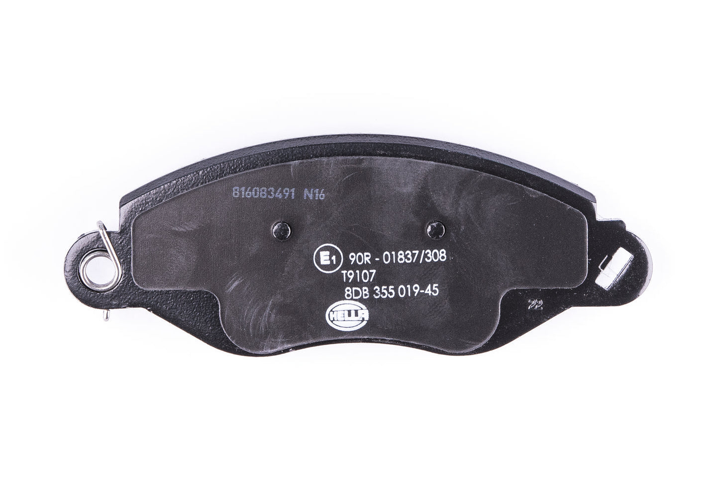 HELLA Brake pad set - T9107 - for e.g. FORD 8DB355019-451