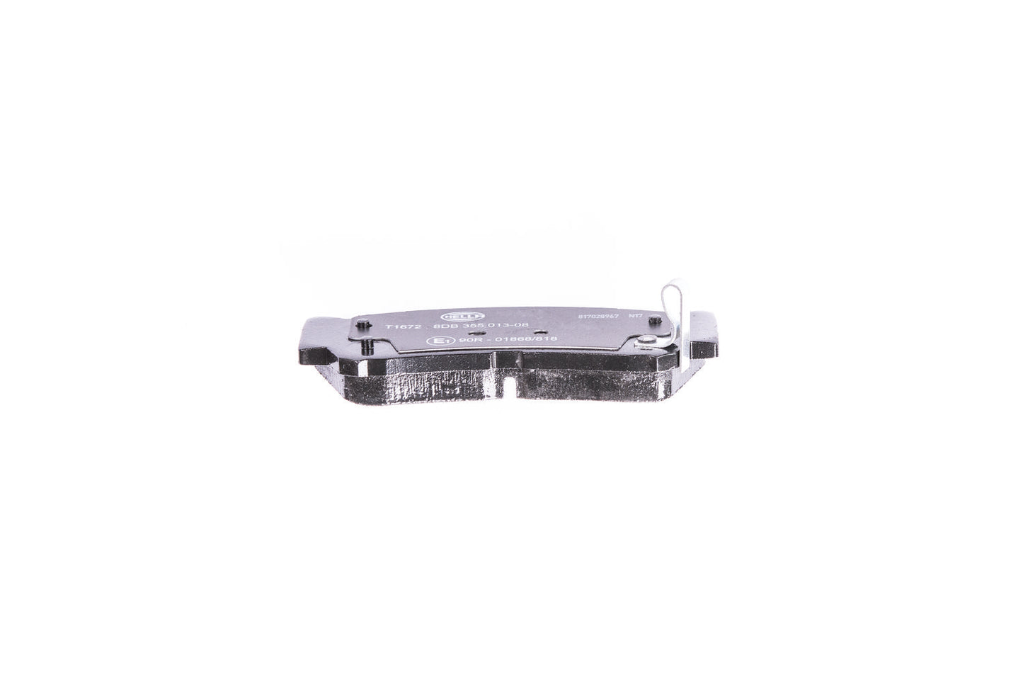HELLA Brake pad set - T1672 - for e.g. HAWTAI MOTOR / HYUNDAI 8DB355013-081