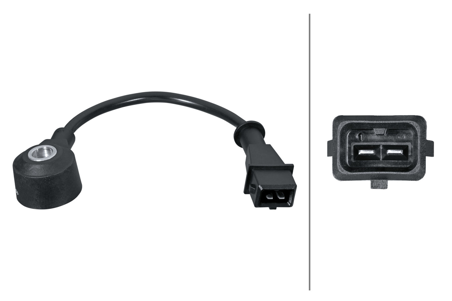 HELLA Knock Sensor - 2-pin connector 6PG013114-861