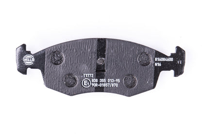 HELLA Brake pad set - T1772 - for e.g. DACIA / LADA / NISSAN / RENAULT 8DB355013-951