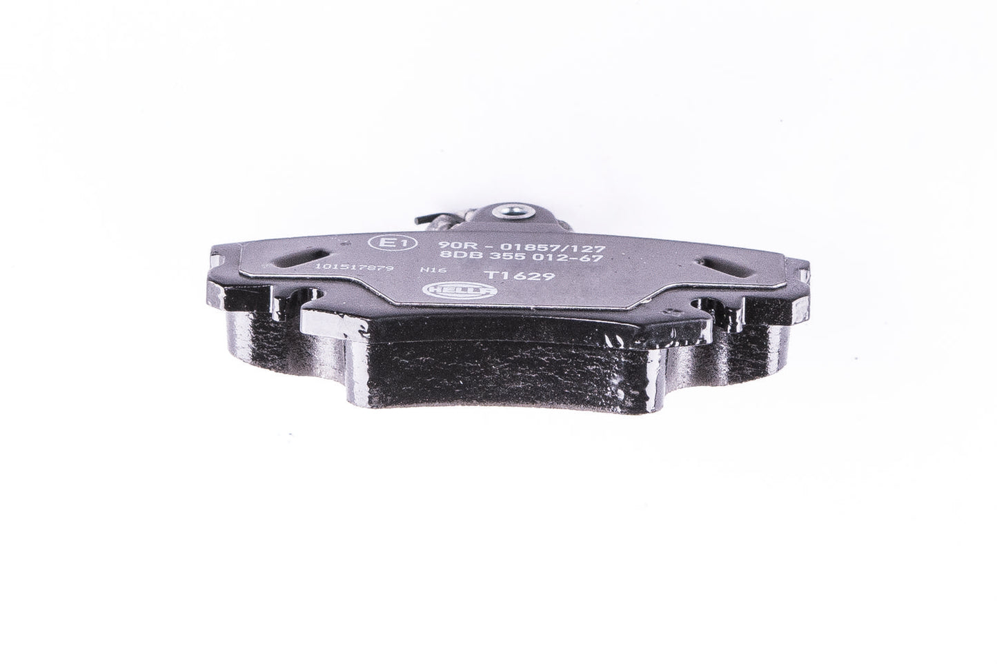HELLA Brake pad set - T1629 - for e.g. ALPINE / DACIA / LADA / NISSAN / PEUGEOT 8DB355012-671