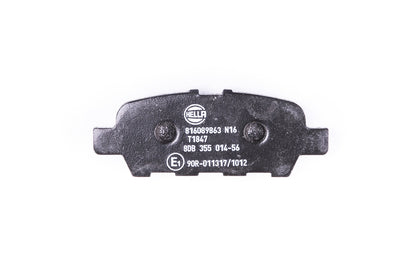 HELLA Brake pad set - T1847 - for e.g. INFINITI / NISSAN / SUZUKI 8DB355014-561