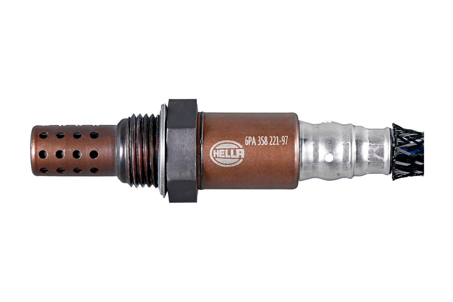 HELLA Oxygen sensor - 4-pin connector 6PA358221-971