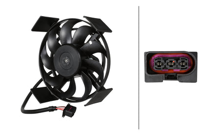 Hella Radiator Cooling Fan 8EW366420-321