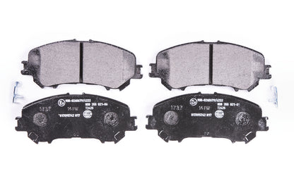 HELLA Brake pad set - T2425 - for e.g. NISSAN / RENAULT 8DB355021-861