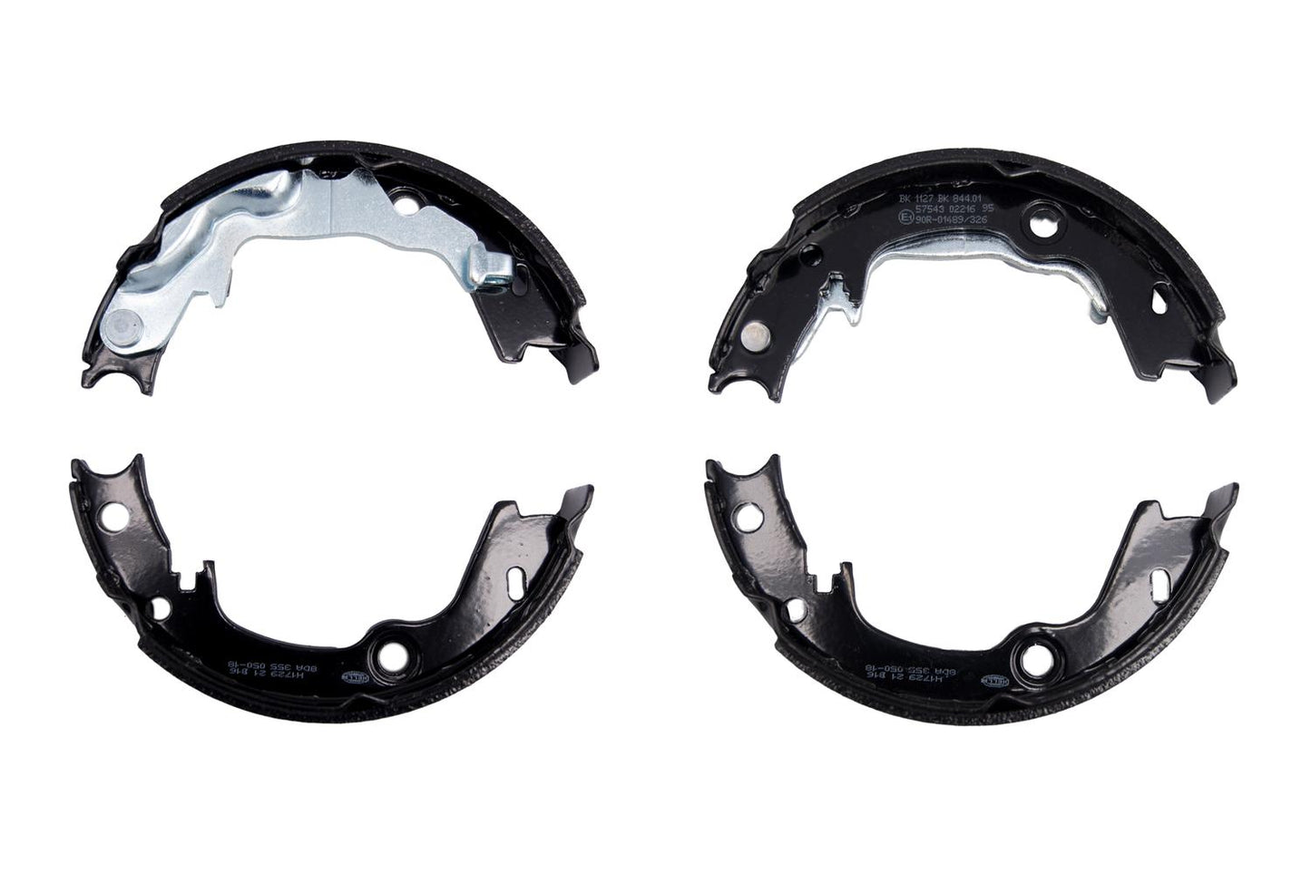 HELLA Brake Shoe Set, parking brake - H1729 - for e.g. DODGE / HYUNDAI / KIA 8DA355050-181