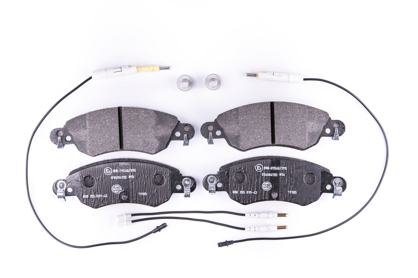 HELLA Brake pad set - T9105 - for e.g. CITROEN 8DB355019-431