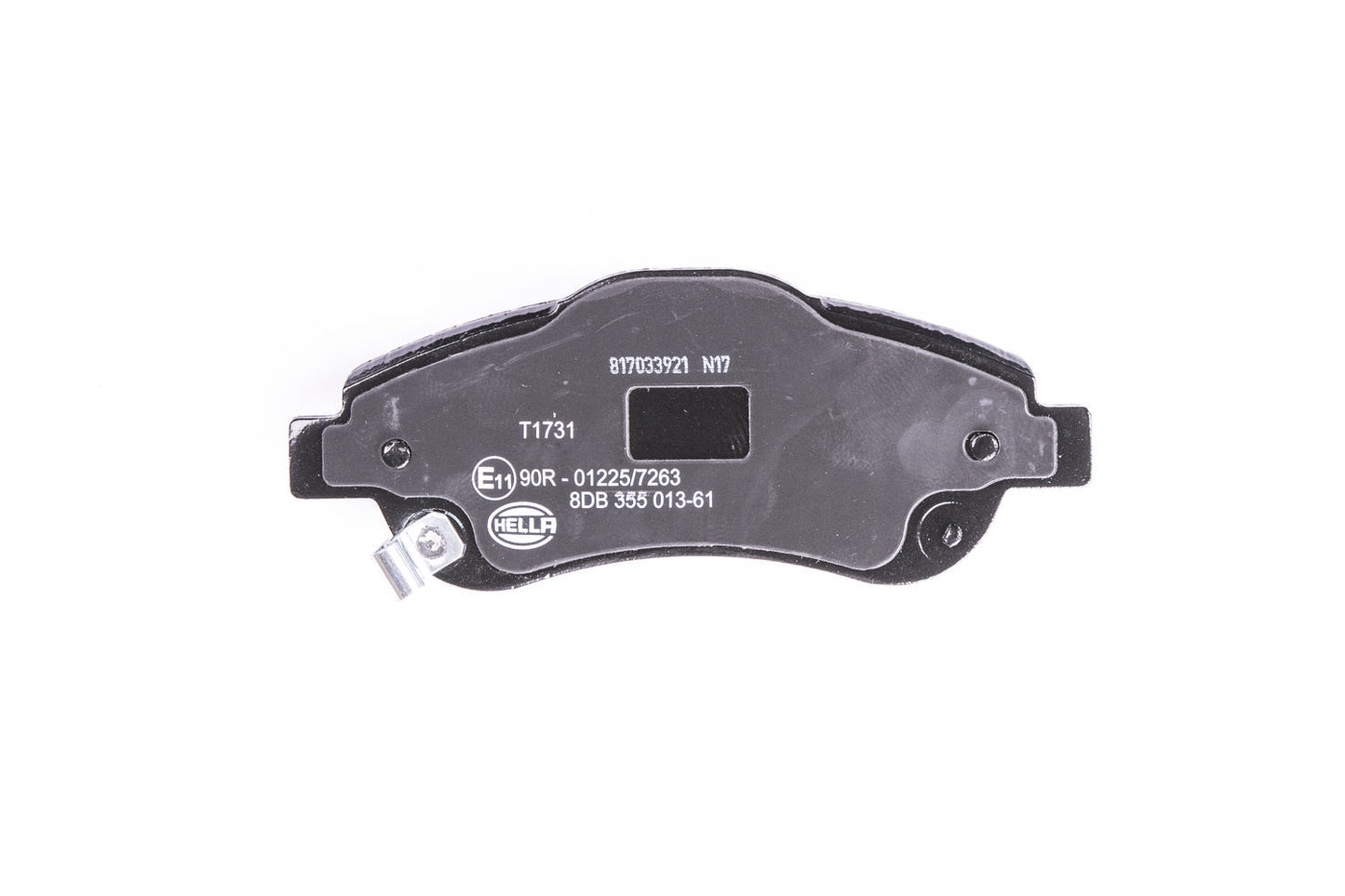 HELLA Brake pad set - T1731 - for e.g. HONDA 8DB355013-611
