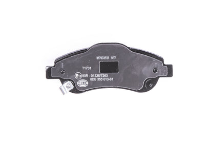 HELLA Brake pad set - T1731 - for e.g. HONDA 8DB355013-611