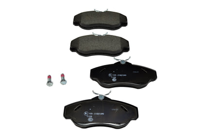 HELLA Brake pad set - T1258 - for e.g. LAND ROVER 8DB355009-531