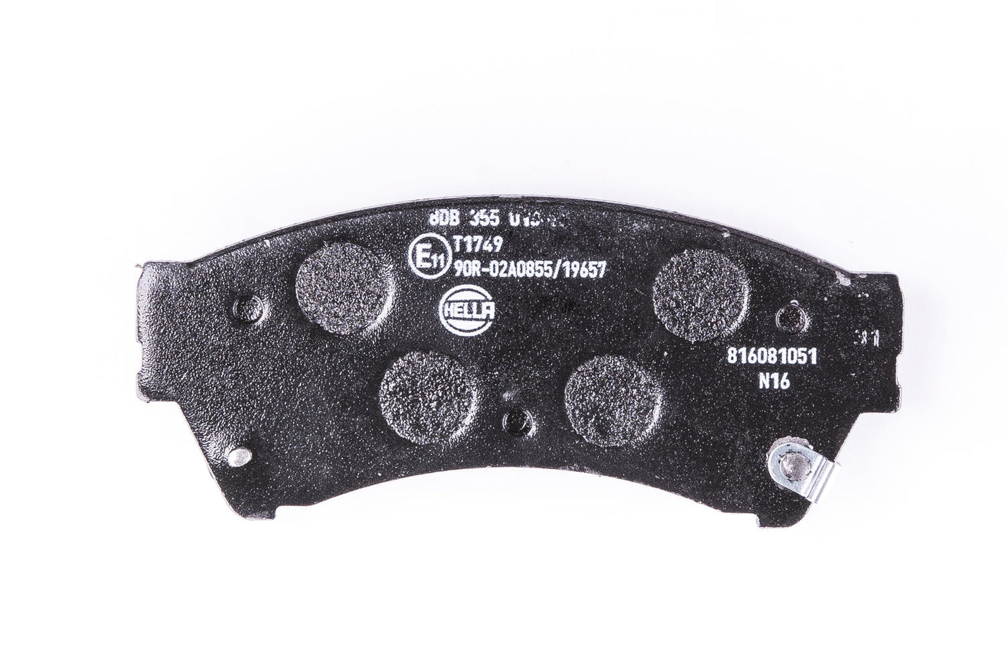 HELLA Brake pad set - T1749 - for e.g. LINCOLN / MAZDA 8DB355013-761