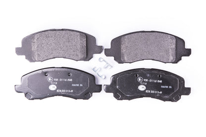 HELLA Brake pad set - T1719 - for e.g. CHRYSLER / DODGE / JEEP / MITSUBISHI 8DB355013-491