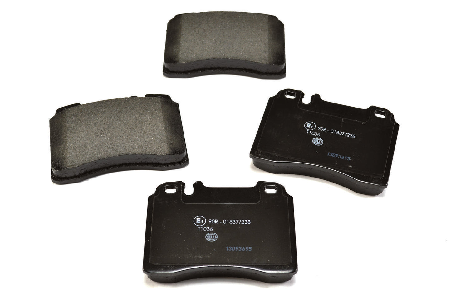 HELLA Brake pad set - T1036 - for e.g. MERCEDES-BENZ 8DB355007-471