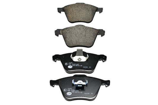 HELLA Brake pad set - T1473 - for e.g. VOLVO / VOLVO ASIA 8DB355011-571