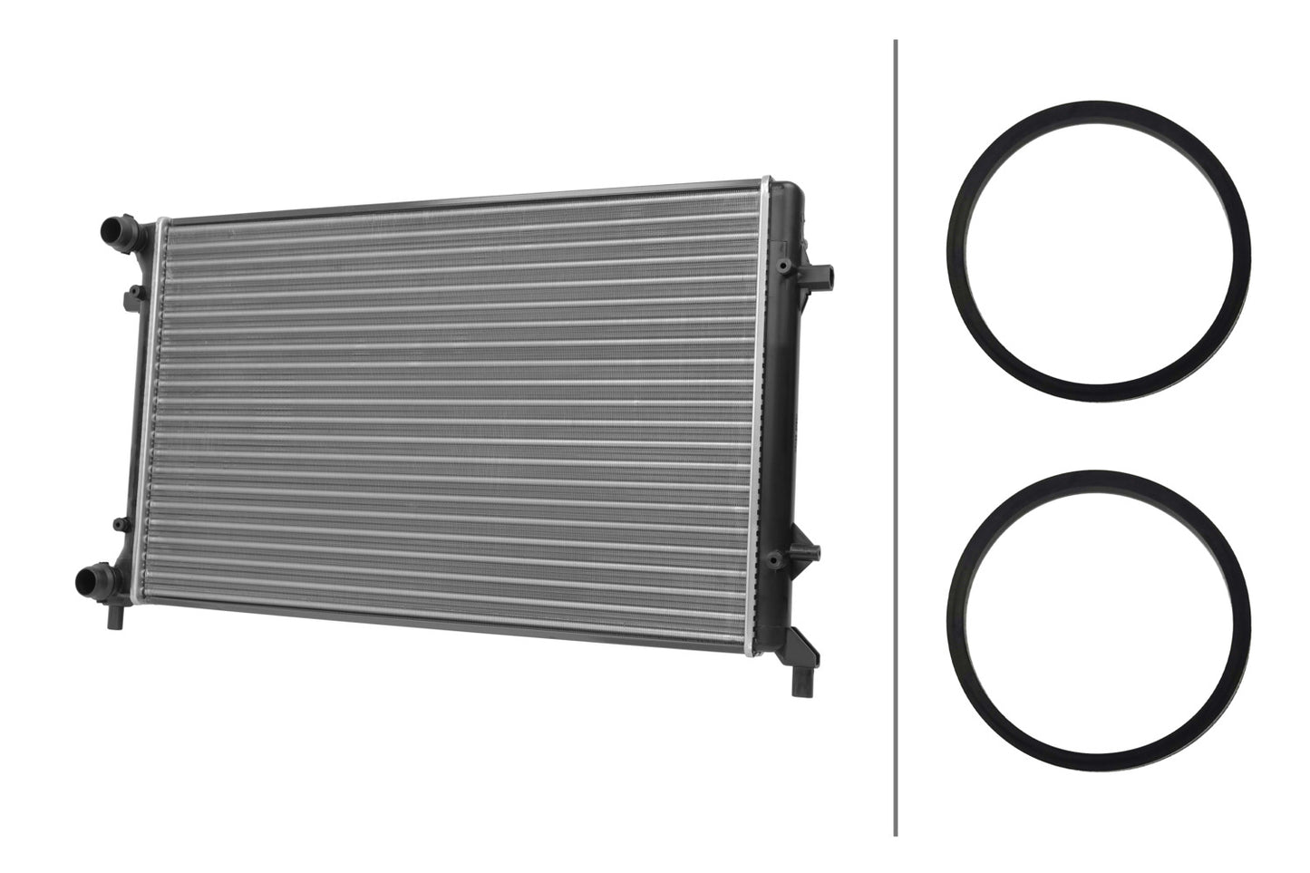 Hella Engine Coolant Radiator 8MK366301-321