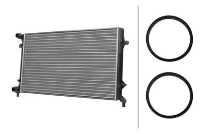 Hella Engine Coolant Radiator 8MK366301-321
