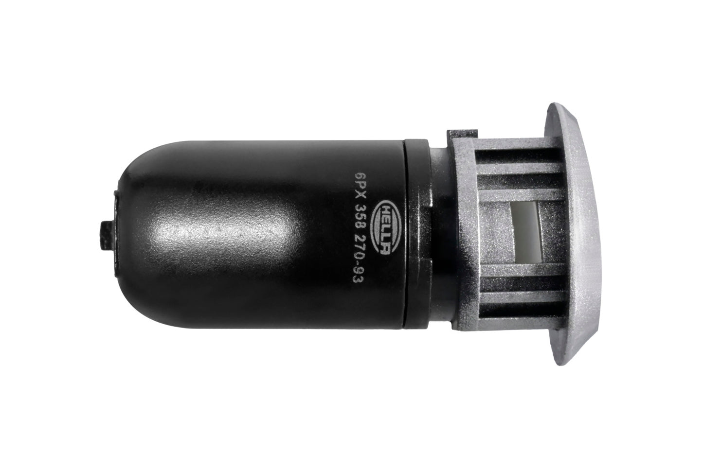 HELLA Sensor, park distance control - angled - 2-pin connector - Plugged 6PX358270-931