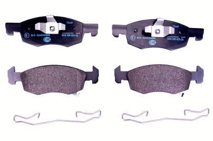 HELLA Brake pad set - T2449 - for e.g. OPEL / VAUXHALL 8DB355023-261