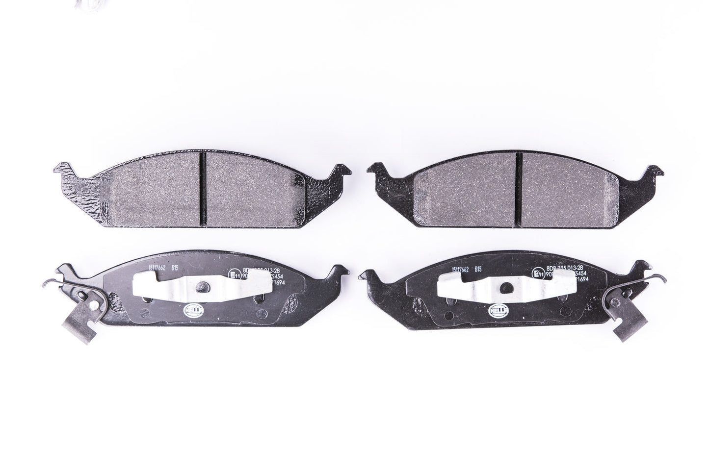 HELLA Brake pad set - T1694 - for e.g. CHRYSLER / DODGE 8DB355013-281