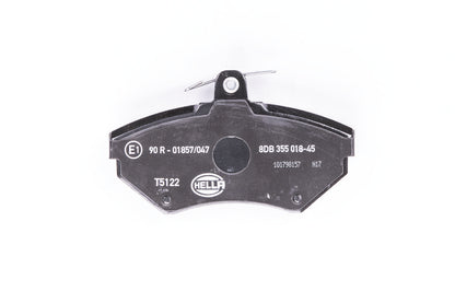 HELLA Brake pad set - T5122 - for e.g. AUDI / VOLKSWAGEN 8DB355018-451