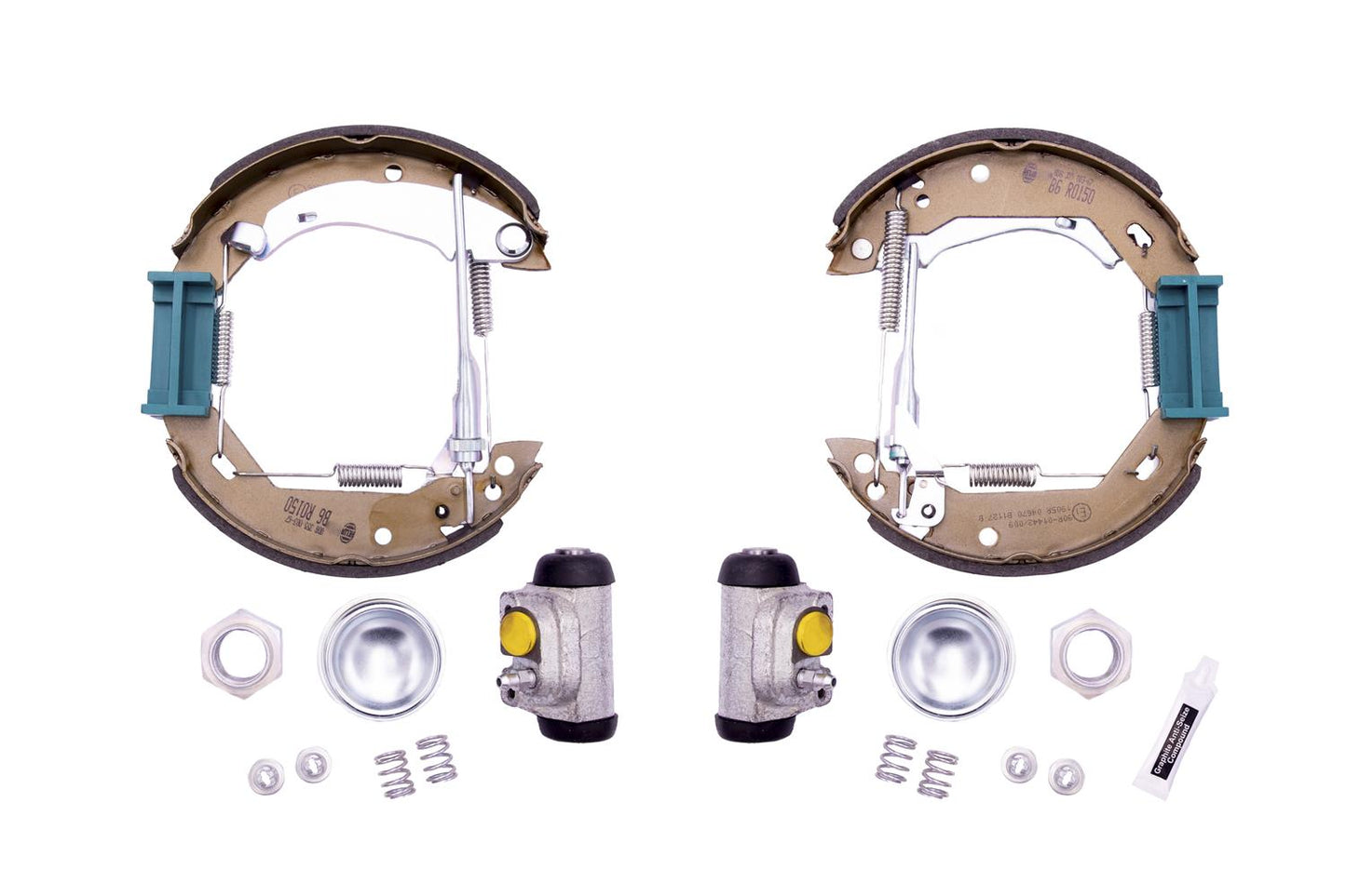 HELLA Brake Shoe Set - R0150 - for e.g. PEUGEOT 8DB355003-671