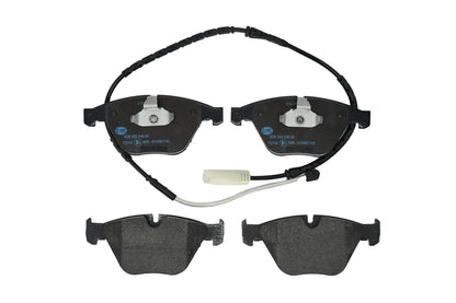 HELLA Brake pad set - T2743 - for e.g. BMW 8DB355039-241